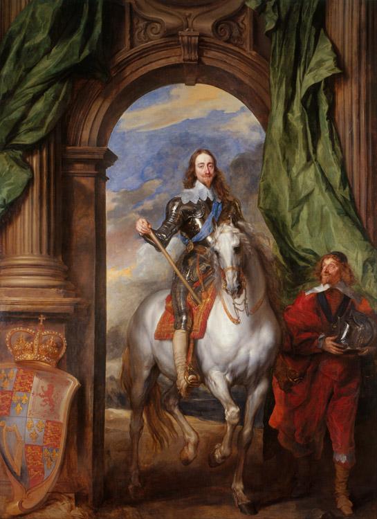 Dyck, Anthony van Charles Iwith Monsieur de St Antoine (mk25) Germany oil painting art